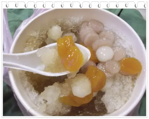 林家古早味香Q芋圓冰