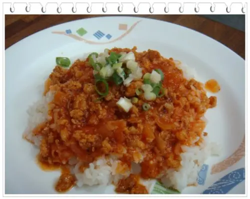 吃香茄汁牛肉麵