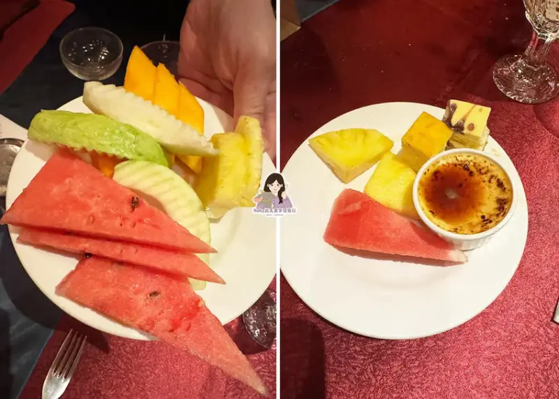 【台北美食】沾美西餐廳附菜單，自助提供沙拉、蛋糕、水果，當月