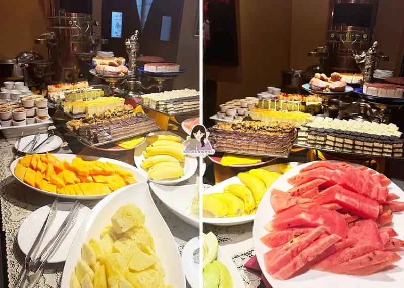 【台北美食】沾美西餐廳附菜單，自助提供沙拉、蛋糕、水果，當月