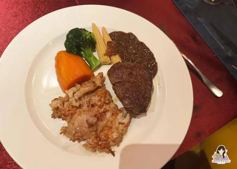 【台北美食】沾美西餐廳附菜單，自助提供沙拉、蛋糕、水果，當月