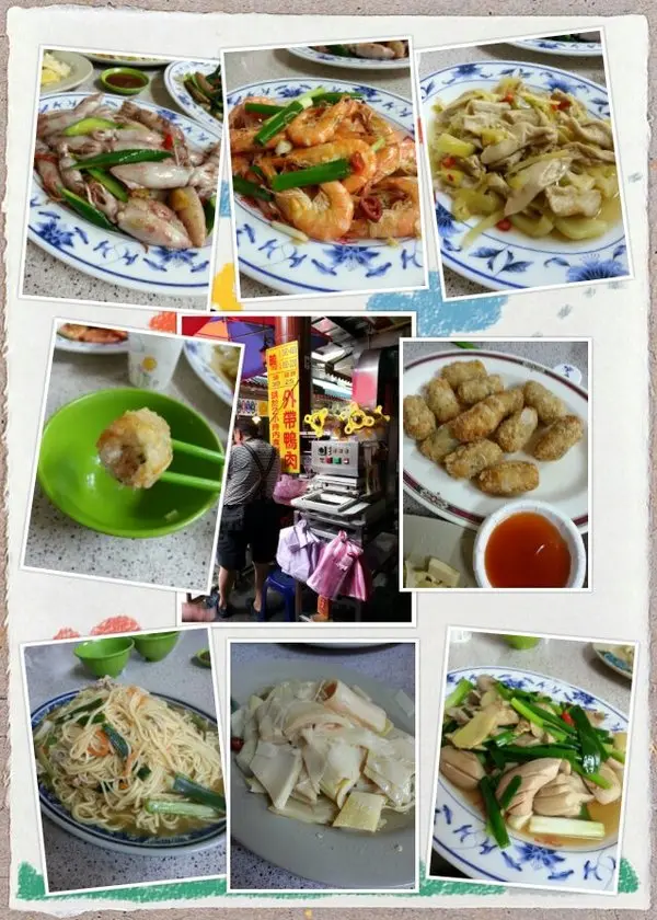 金山。金包里鴨肉ㄜˋ。想吃就得自己端盤子找位子。眼快手腳更要利落才行呀！