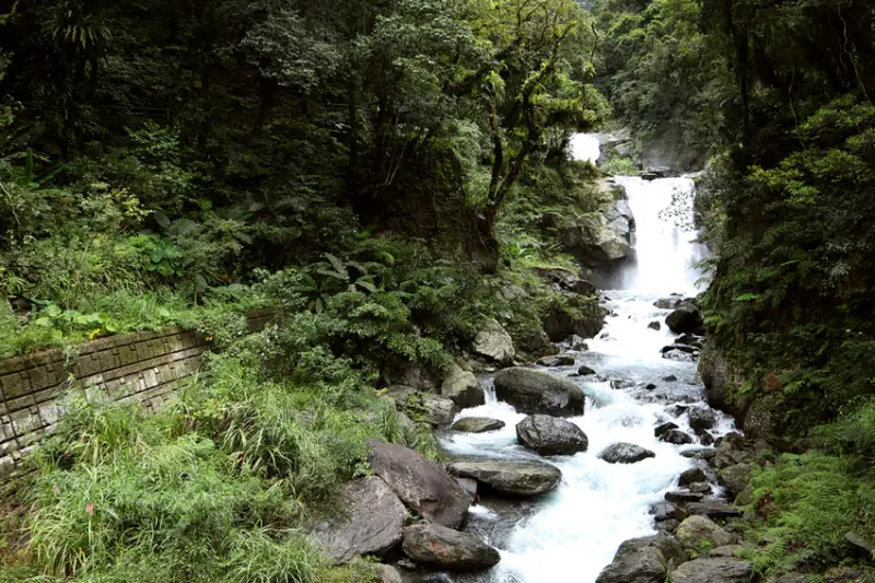 新北烏來｜內洞國家森林遊樂區｜水墨畫般內洞瀑布群