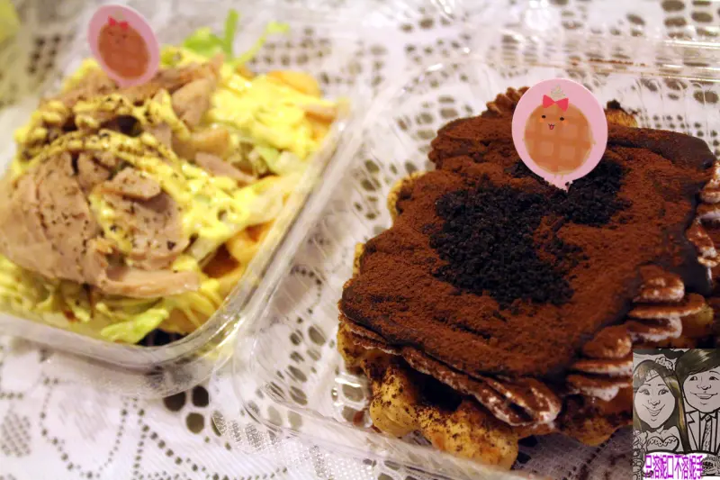 妮心中第一名的比利時鬆餅!!!比利時鬆餅也有提拉米蘇口味喔~【Le Petit Waffle 蕾蓓蒂比利時鬆餅專賣店 】