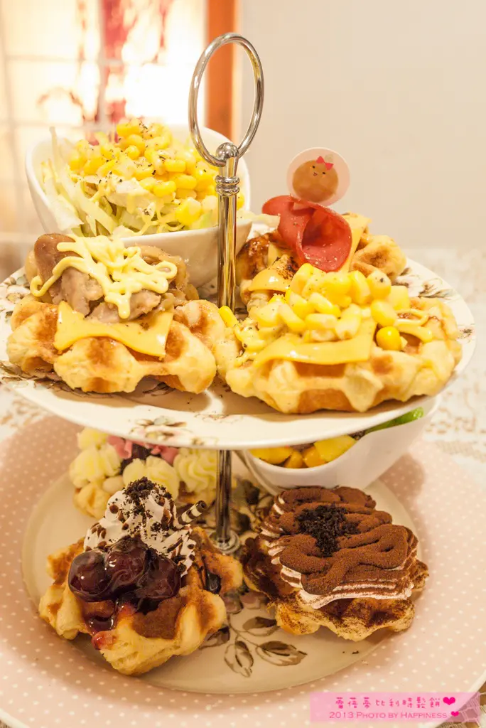 【台北大安_通化】Le Petit Waffle 蕾蓓蒂比利時鬆餅♥來吃超夢幻公主下午茶，我的最愛比利時鬆餅♥三訪