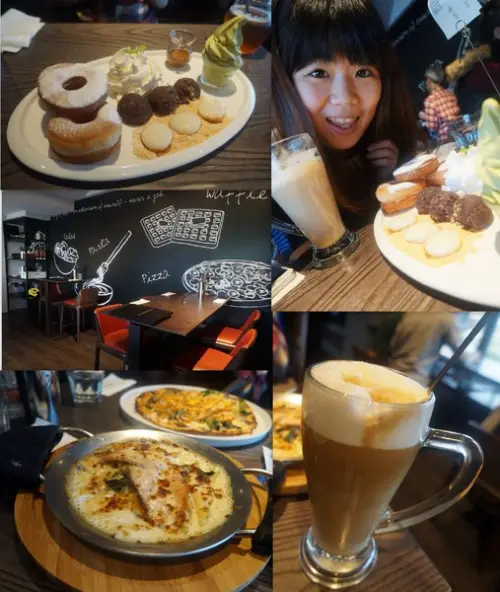 瓦法奇朵 ♥起士快炸掉披薩♥ 甜蜜蜜可頌甜甜圈        
      