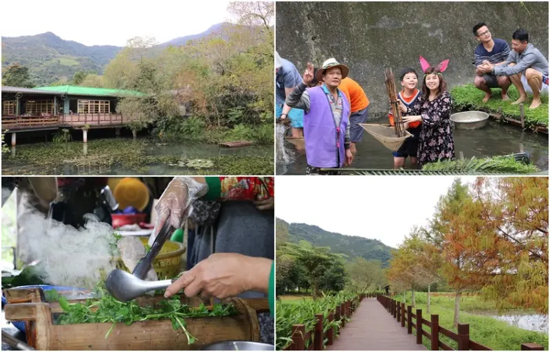 花蓮光復。馬太鞍濕地生態園區 馬太鞍欣綠農園，濕地導覽、傳統歌舞 編織體驗、阿美族巴拉告、特色風味餐、阿美族石頭火鍋