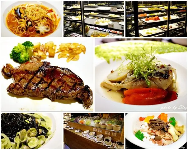 台中美食~瑪奇卡菲 MaJi cafe~精緻主餐+現做義大利麵、Buffet 吃到飽~台中悅棧酒店