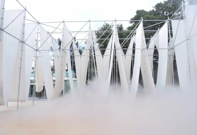 【台北圓山站 | 展覽】如夢似幻的純白氤氳空間♢供霧所 Mist Encounter