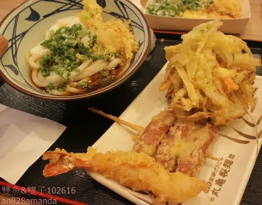 丸龜製麵超酥脆的炸蔬菜大球