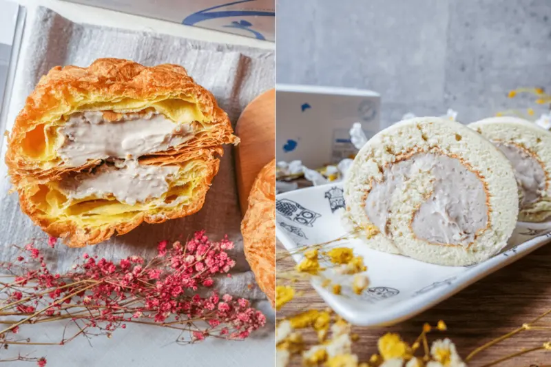 宅配甜點推薦 米詩堤甜點王國 掀起團購熱潮！甜點控最愛芋頭泡芙、九份芋捲口感滿分超推! - 丁Dingの吃貨日常