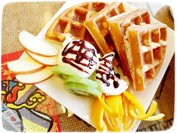 來Enjoy寧靜百元有找之鬆餅午後時光!!