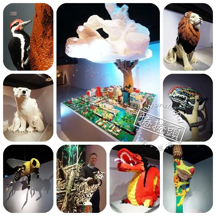 ❤文末抽獎❤ ▋Sean Kenney－Nature Connect大動物奇積 ▋1：1樂高積木大型動物園＋亞洲首站獨家樂高神木及中國巨龍。寒假熱門展覽，就在台北科教館七樓！(2017/12/20~2