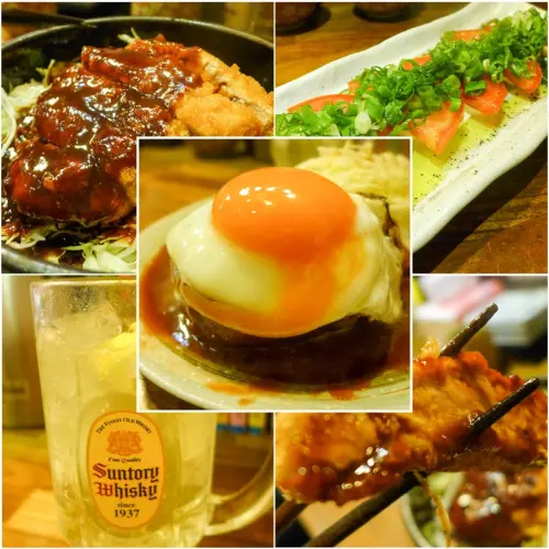 (雙連站美食)再訪名古屋台所,未開店前一個小時就湧現排隊人潮,手做漢堡排依舊美味