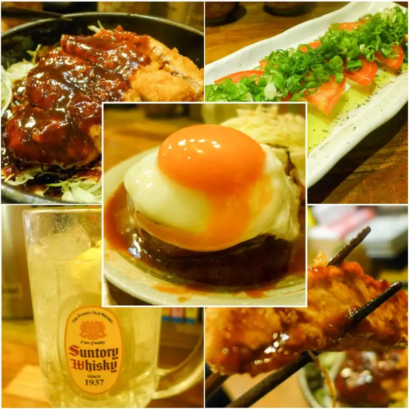 (雙連站美食)再訪名古屋台所,未開店前一個小時就湧現排隊人潮,手做漢堡排依舊美味