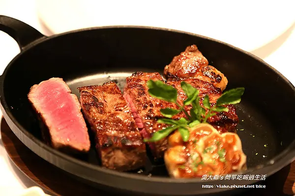 『食記』台北市．中山大直美麗華．捷運劍南站．教父牛排Dannys Steakhouse