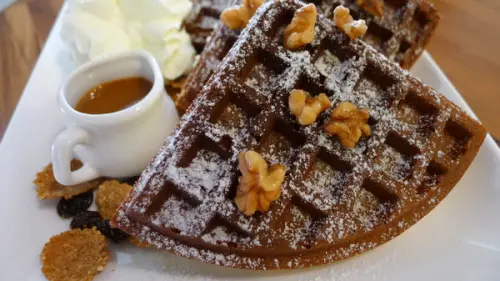 食。新竹火車站。在樹上In the tree。小巧店面有著貓頭鷹，木製風格複合式輕食店