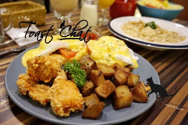 【台北美食】Toast Chat 貓奴必訪 / 國父紀念館早午餐 / 下午茶、咖啡 / 不限時間