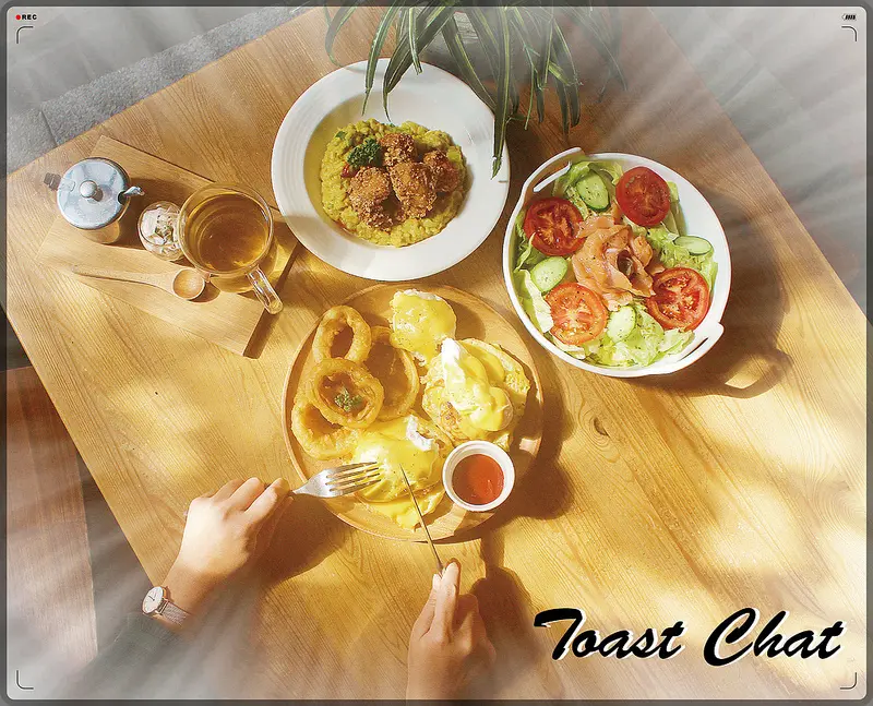 ♚台北大安美食♚Toast Chat。貓咪餐廳。捷運國父紀念館站。早午餐。特製餐點讓人驚喜滿滿，一起享受與貓咪們共享的幸福時光吧！