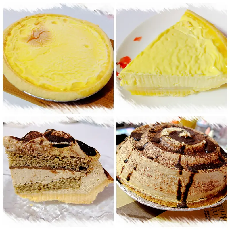 【山田村一】充滿幸福滋味的「原味布蕾派」ღ「提拉米蘇派」