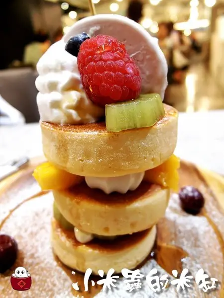 【捷運忠孝復興站｜微風百貨】HA BROS~雙人冰淇淋鬆餅下午茶套餐 ♥