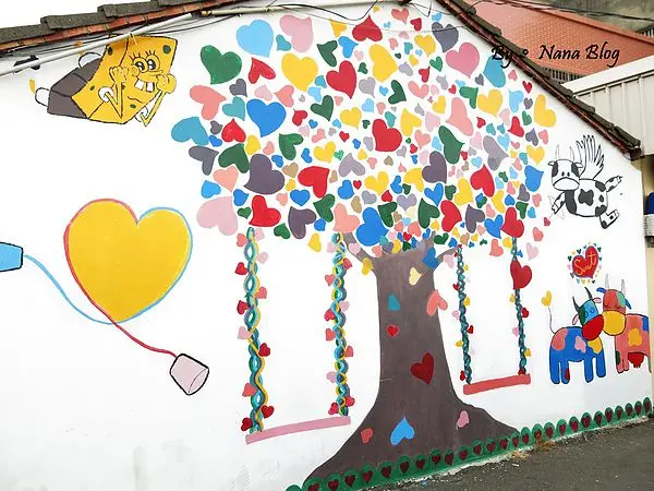 隱藏版戀愛滿分，鄉村童趣❤乳牛彩繪村