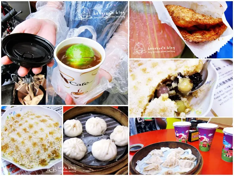♥[美食]花蓮 公正包子vs周家包子＆炸彈蔥油餅+炸彈檸檬紅茶＆五霸焦糖包心粉圓!!!