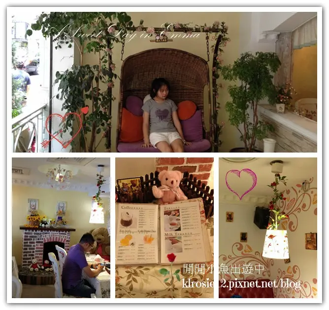 天母早午餐下午茶~*艾瑪花園鬆餅屋Lady Emma*在超浪漫的英國鄉村風裡享用魔法鬆餅吧~