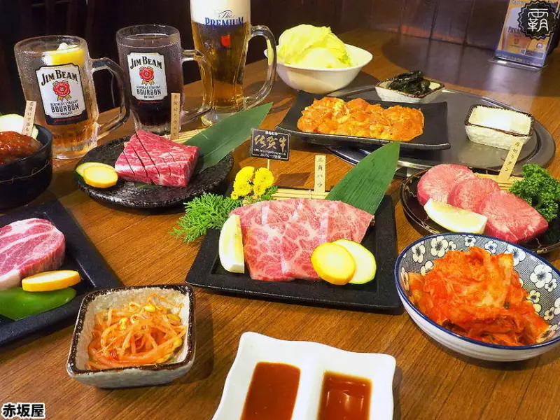 台中30年老字號赤坂屋日式燒烤，獨門醬汁讓燒肉更美味，饕客必點日本和牛～