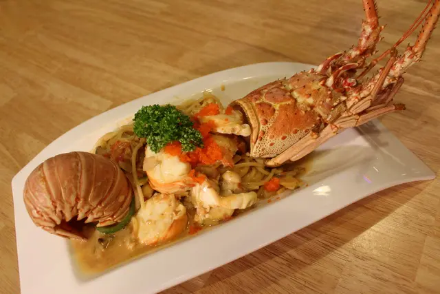 [內湖美食] 水吻2 ---- 龍蝦義大利麵與超級火山冰 