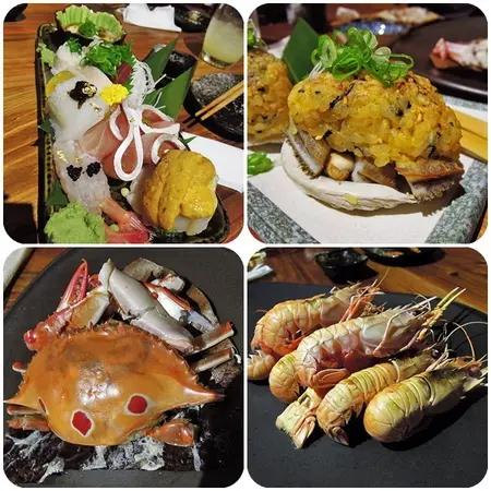 ✖ 2013台北中山區 ✖ 海鮮魚貨活跳跳又驚喜感十足無菜單料理!鮑魚海膽泥烤飯糰太霸氣了!隱藏巷弄的日式小店--微風建一食堂初訪~