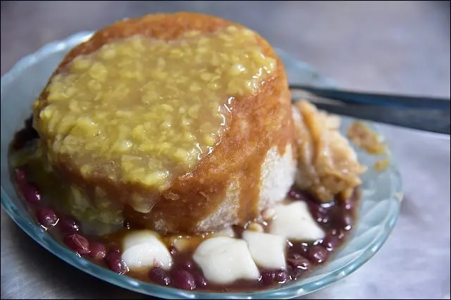 《屏東景點美食》萬丹阿基伯六十年冰店~聽說比潮州圓環那二間名店還厲害的燒冷冰！