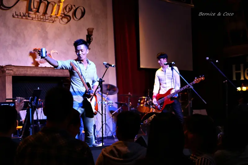  (台北 京華城夜生活)Amigo Live House音樂餐廳 超極震撼力的音樂效果(捷運南京三民站)