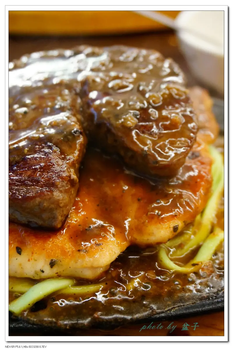 [食記] 台南新市-BK板塊牛排~大陸板塊一般大的平價牛排~