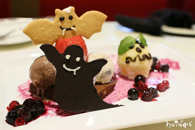 【食記】台北*東區。Häagen-Dazs 哈根達斯*萬聖節限定餐盤 10/31免費搞怪彩妝 haagen dazs敦南旗艦店 東區下午茶