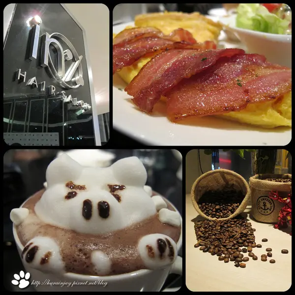 【試吃】台北‧西門町‧In% CAFE‧當Hair Salon與Brunch結合！