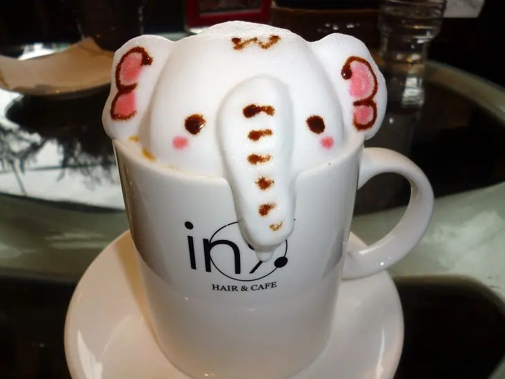 將髮廊和餐飲結合,有義大利麵和3D拉花--西門町美食In％Hair&Cafe(西寧店)体驗心得              