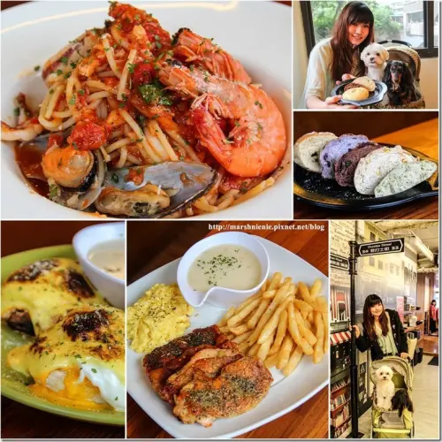 台北│多款麵包無限供應吃到飽的佛心高CP值美式餐廳~登打士街 【寵物友善】