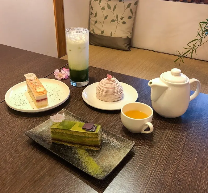 [慧♡響食]七見櫻堂.巷弄內的濃濃日本風情.抹茶控下午茶小天地