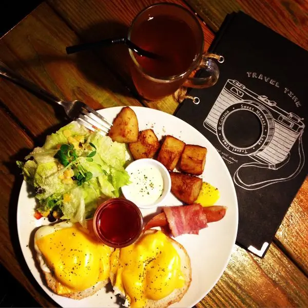 【食記∥中和】Eating 中和全日早午餐ˍ藏匿在巷弄內獨樹一格的懷舊小屋ˍ氣氛格外安靜適合片刻放鬆ˍ近中和環球_捷運新埔站_捷運板橋站