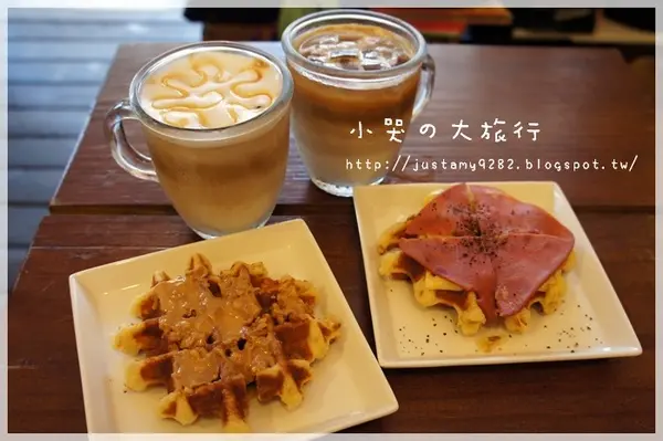 [台中市。西區] 現烘咖啡專賣店居然也吃的到現烤鬆餅~ WoW實在太驚喜!!!