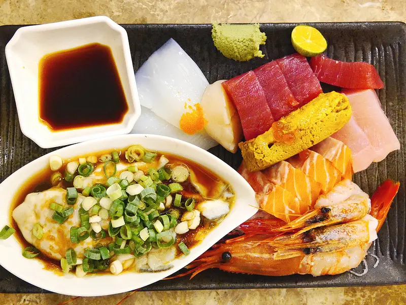 不是無敵海景是無敵海鮮的金泰日式料理