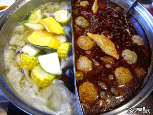 【台北市】優質肉品吃到飽聚餐好地方-洛神賦麻辣極品鴛鴦