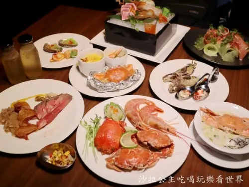 台北吃到飽/食蟹狂饗美食節『美麗信花園酒店』雨林餐廳/10種當季螃蟹讓你吃到飽