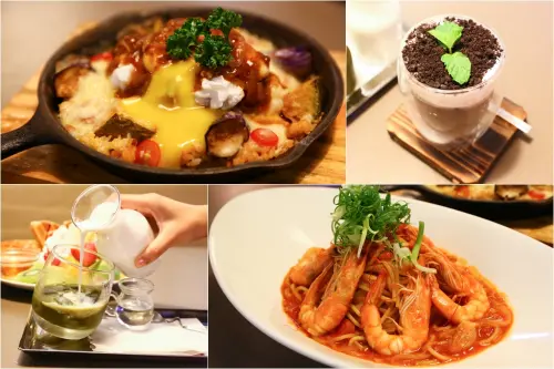 
【Number Nine咖啡&廚房】水波蛋、漢堡肉排、焗飯，波本嫩蛋肉排焗烤飯讓你一次滿足！
