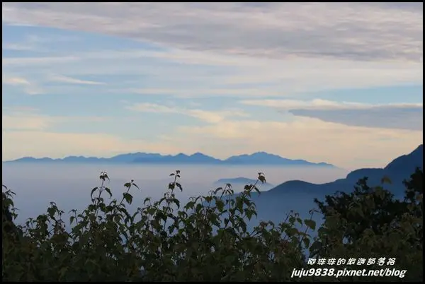 嘉義。小笠原山360度觀景台。高山植物園