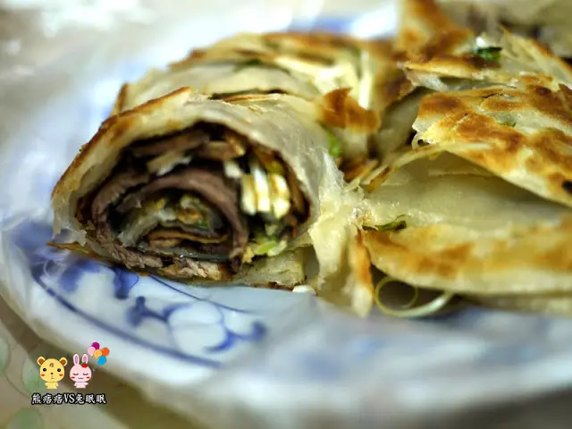 
【金門金許園】牛肉片看似不用錢的牛肉大餅
