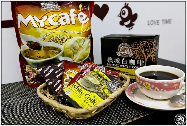 【廣宣】Coffee Tree咖啡樹 檳城白咖啡、My Cafe榴槤咖啡