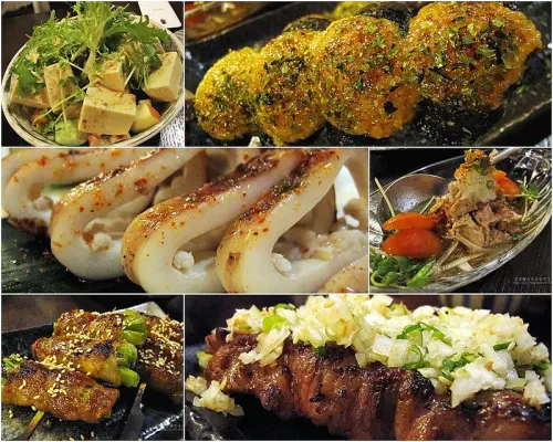 [捷運美食-六張犁站/信義安和站] 喀佈貍-大眾和風串燒居酒洋食堂●鬧中取靜沖繩味濃的懷舊食堂●串烤●炸物●煮物●輕食●沙拉
