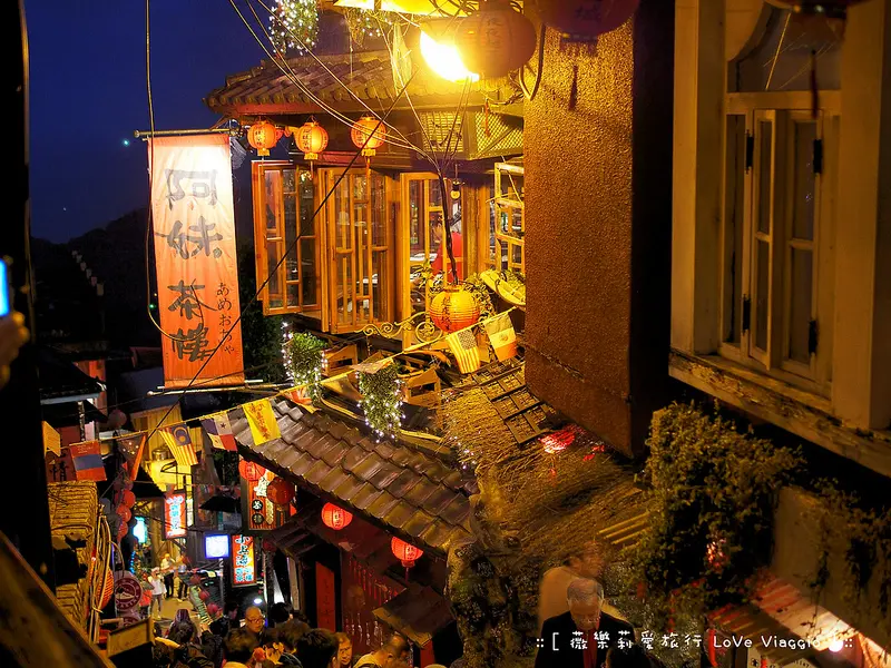 【台北】夜拍。九份豎崎路  見證走過的風華年代